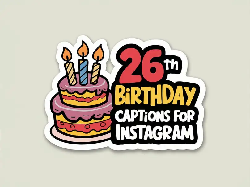 26th Birthday Captions for Instagram