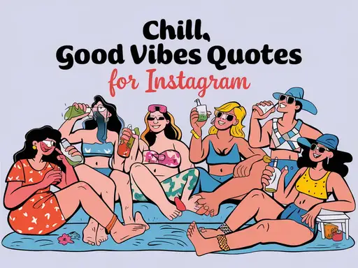 Chill Good Vibes Quotes For Instagram