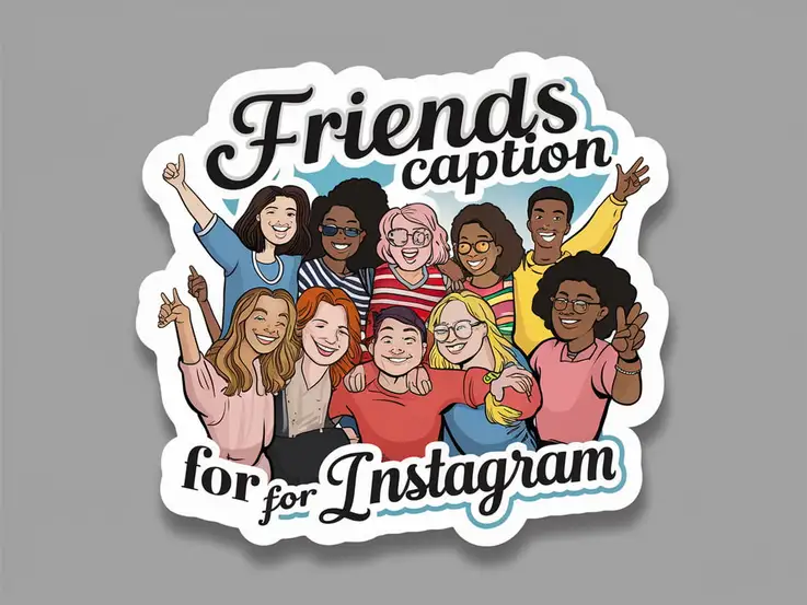 Friends Caption for Instagram