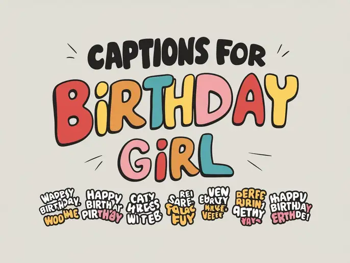 Captions for Birthday Girl For Instagram