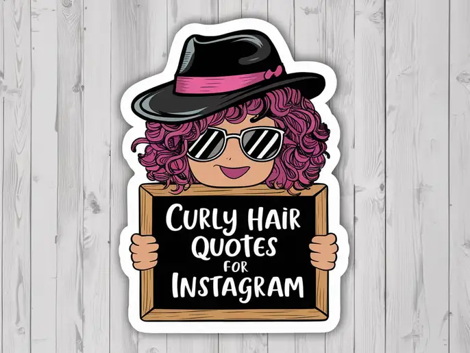 Curly Hair Quotes for Instagram