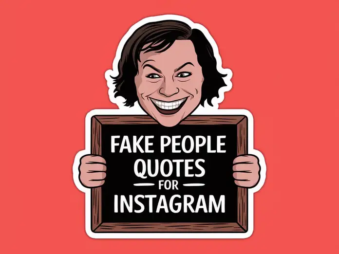 Fake People Quotes for Instagram