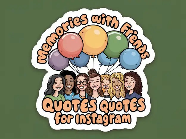 Memories with Friends Quotes for Instagram