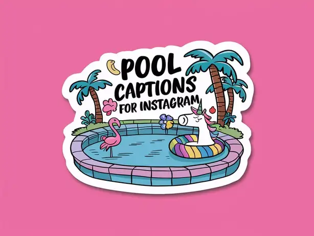 Pool Captions for Instagram