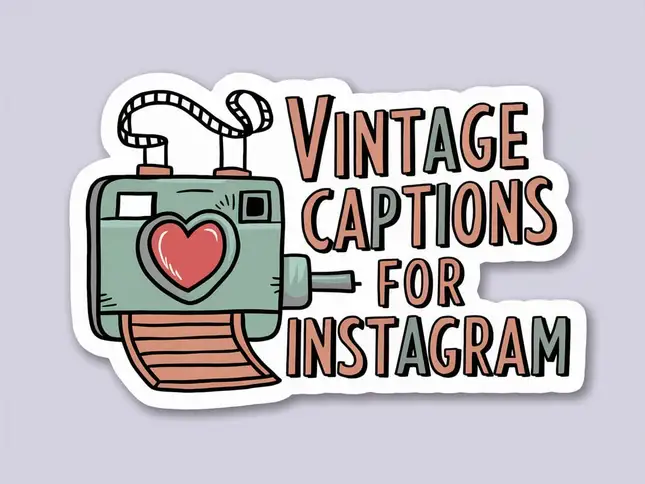 Vintage Captions for Instagram